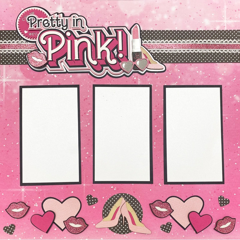 Pretty in Pink – 12×12 Layout