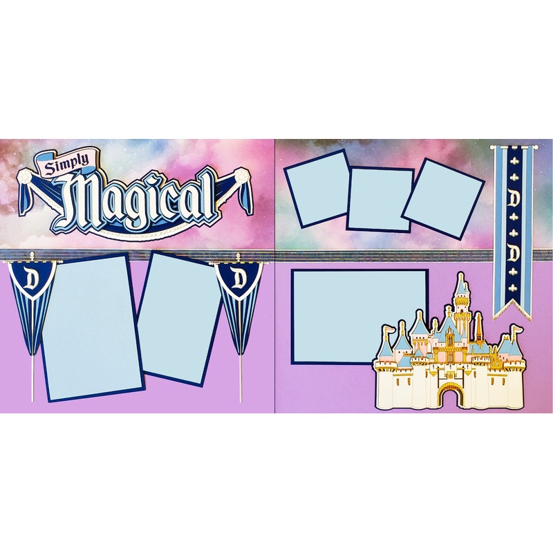 Simply Magical Page Kit – 2 Page Layout