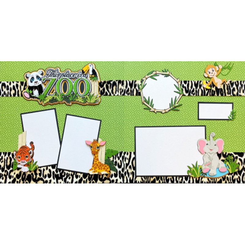 Zoo Page Kit – 2 Page Layout