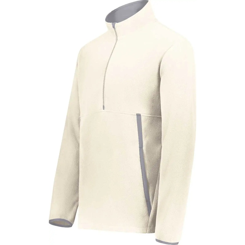 Augusta 6855 Chill Fleece 2.0 1/2 Zip Pullover – Oyster