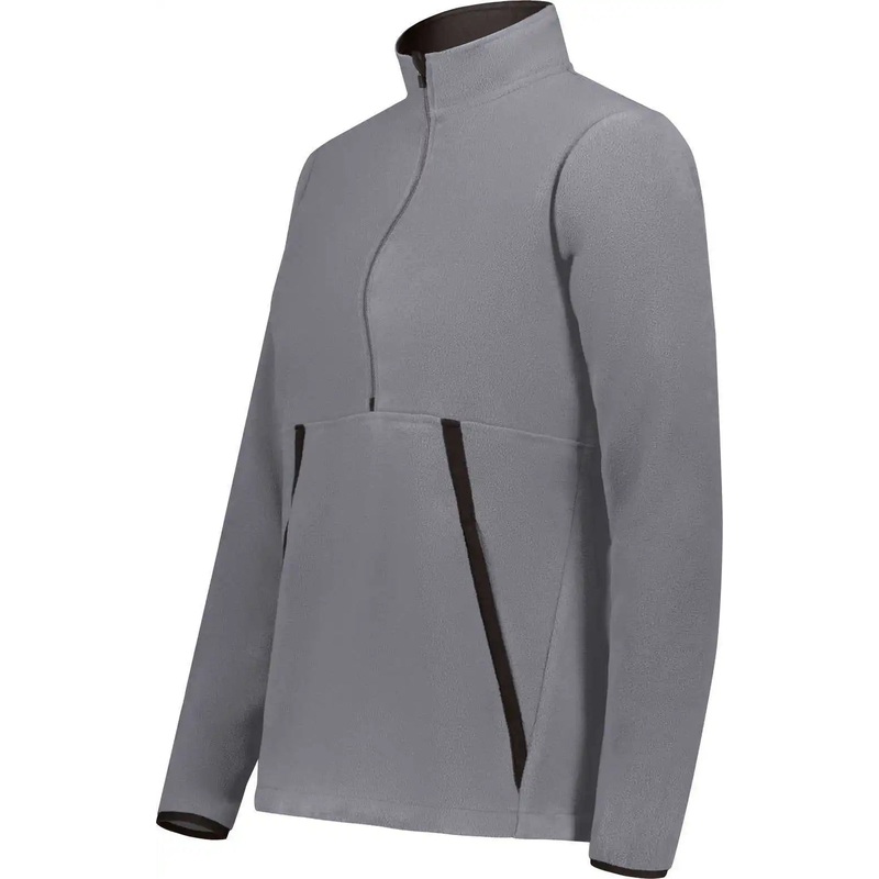 Augusta 6857 Ladies Chill Fleece 2.0 1/2 Zip Pullover – Graphite