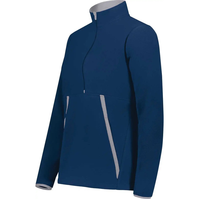 Augusta 6857 Ladies Chill Fleece 2.0 1/2 Zip Pullover – Navy