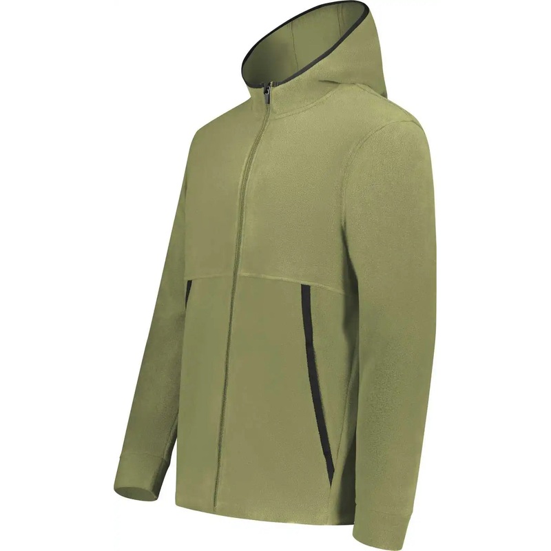Augusta 6858 Chill Fleece 2.0 Full Zip Hoodie – Olive