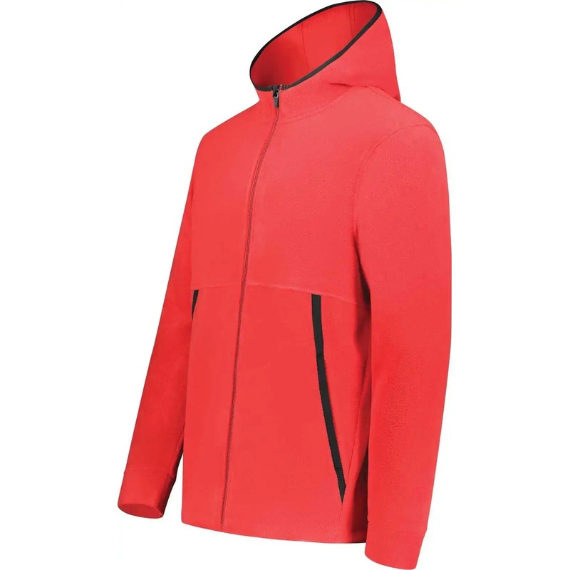 Augusta 6858 Chill Fleece 2.0 Full Zip Hoodie – Scarlet