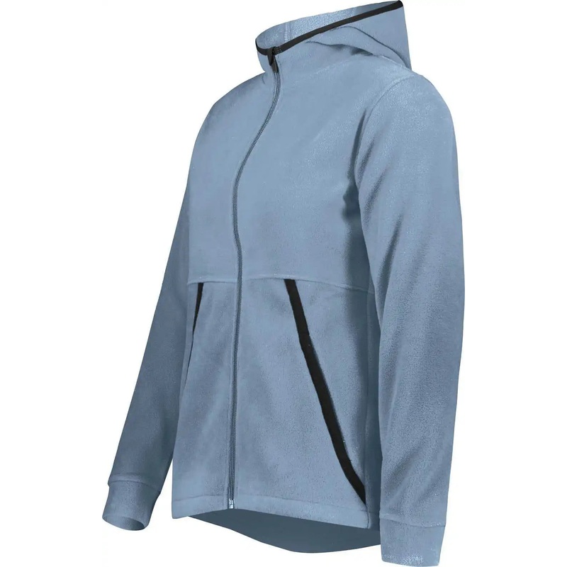 Augusta 6860 Ladies Chill Fleece 2.0 Full Zip Hoodie – Storm