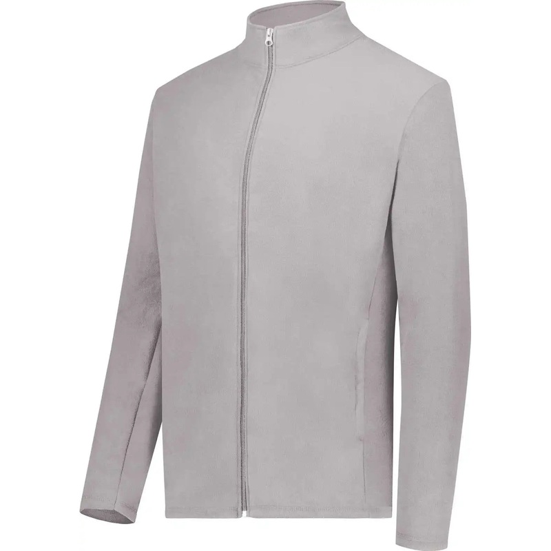 Augusta 6861 Micro-Lite Fleece Full Zip Jacket – Athletic Gray