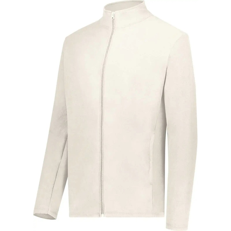 Augusta 6861 Micro-Lite Fleece Full Zip Jacket – Oyster