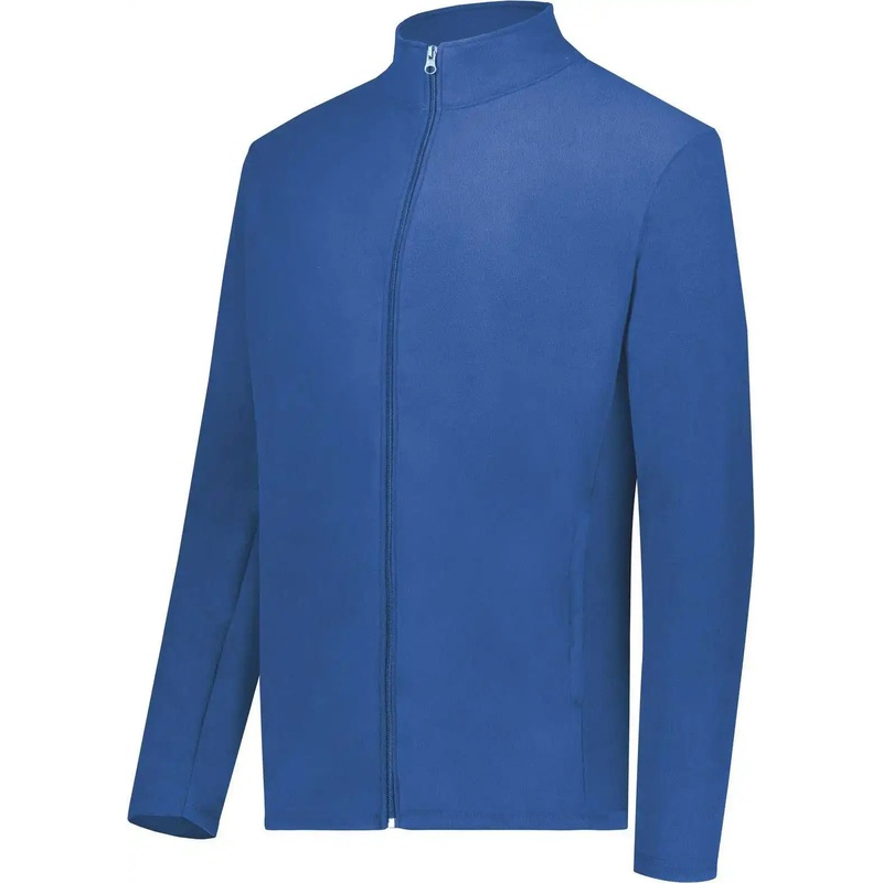 Augusta 6861 Micro-Lite Fleece Full Zip Jacket – Royal
