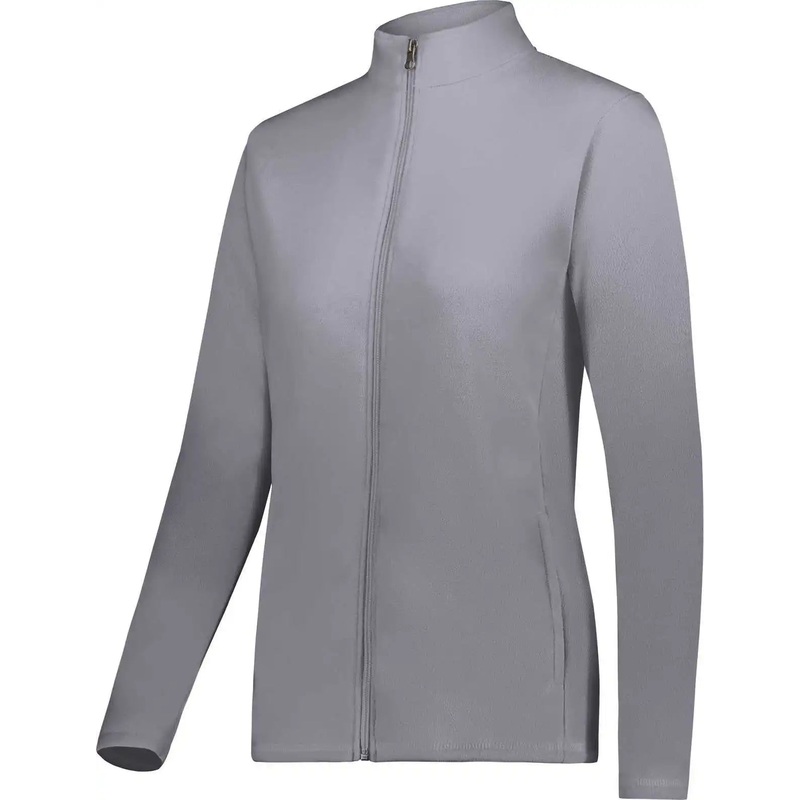 Augusta 6862 Ladies Micro-Lite Fleece Full-Zip Jacket – Graphite