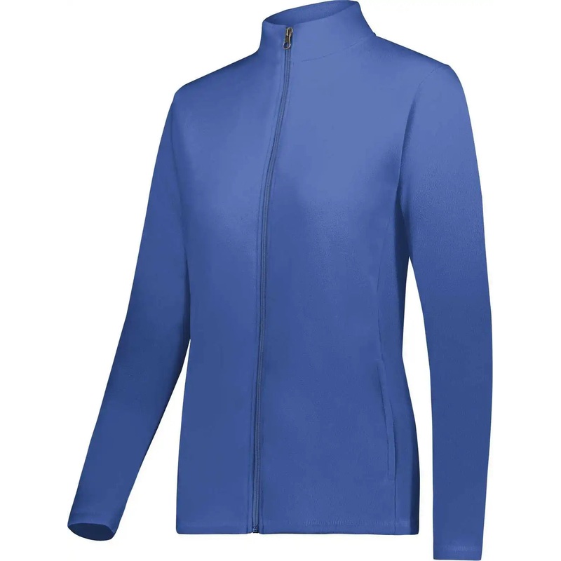 Augusta 6862 Ladies Micro-Lite Fleece Full-Zip Jacket – Royal