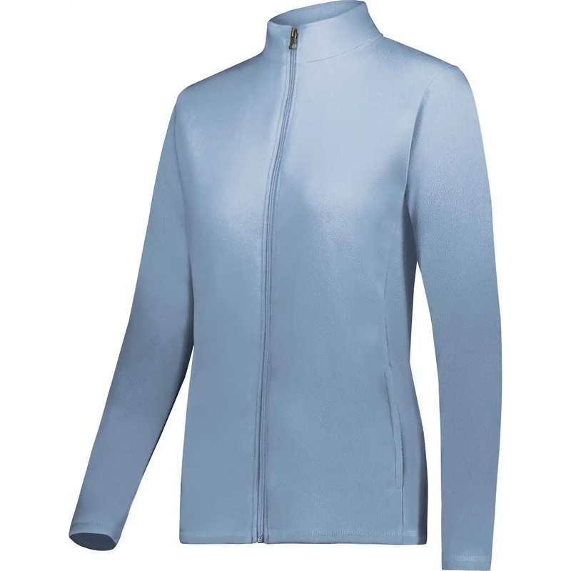 Augusta 6862 Ladies Micro-Lite Fleece Full-Zip Jacket – Storm