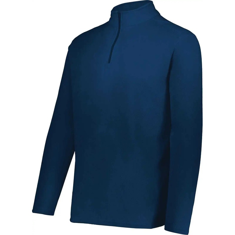 Augusta 6863 Micro-Lite Fleece 1/4 Zip Pullover – Navy