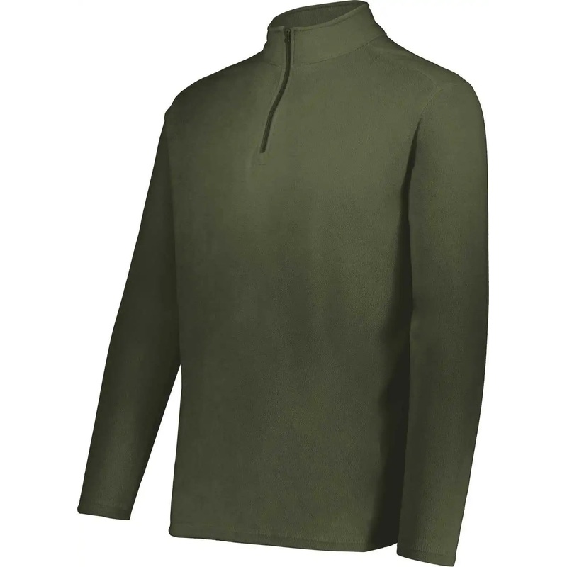 Augusta 6863 Micro-Lite Fleece 1/4 Zip Pullover – Olive