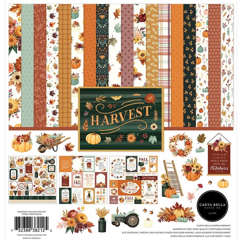 Carta Bella – Harvest – 12×12 Collection Kit