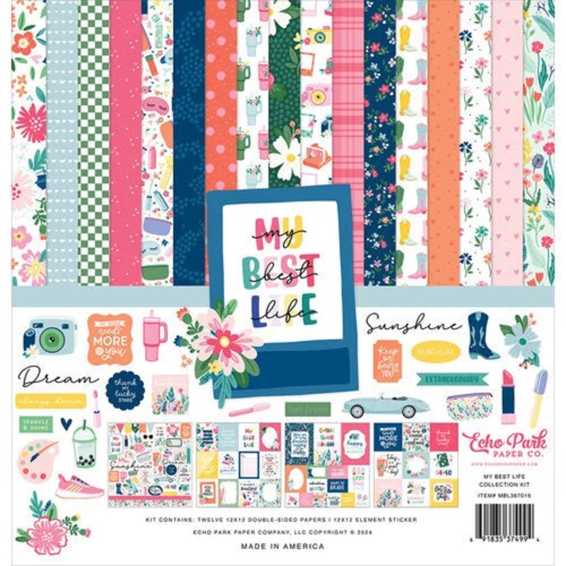 Echo Park – My Best Life – 12×12 Collection Kit
