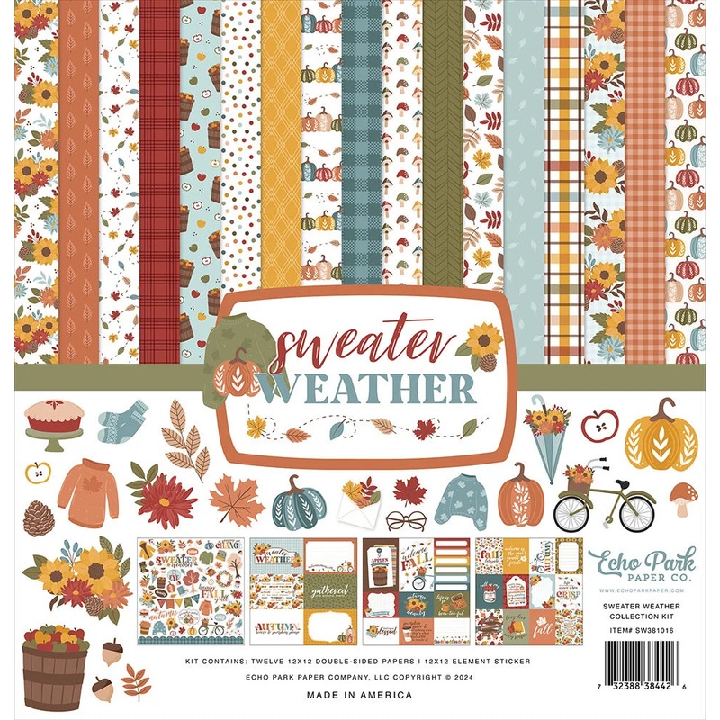 Echo Park – Sweater Weather – 12×12 Collection Kit