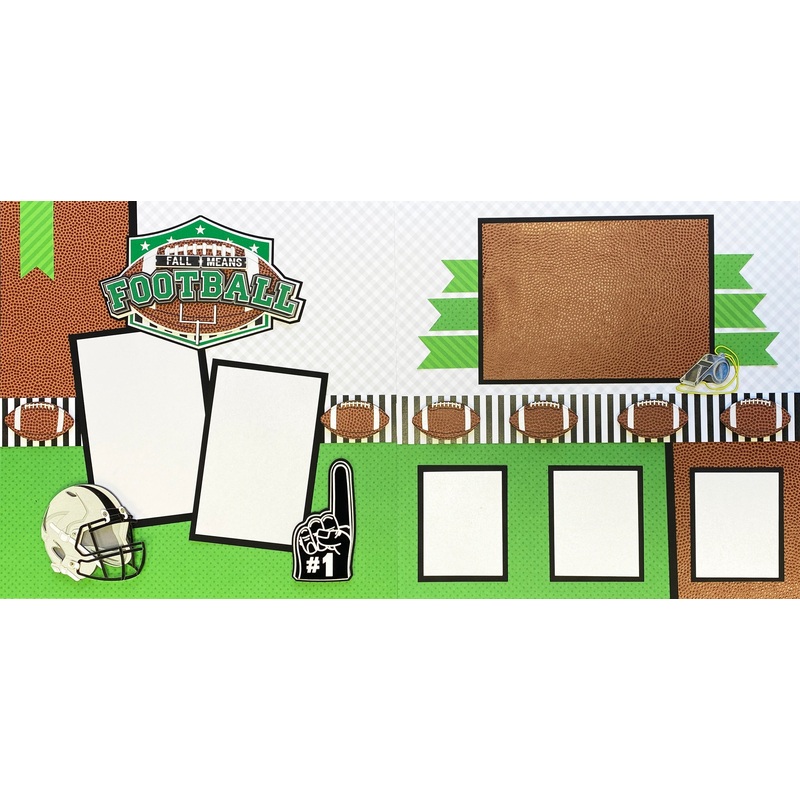 Fall means Football – 2 Page Layout