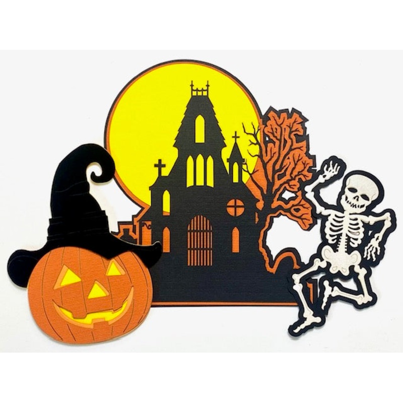 Halloween Scene Title