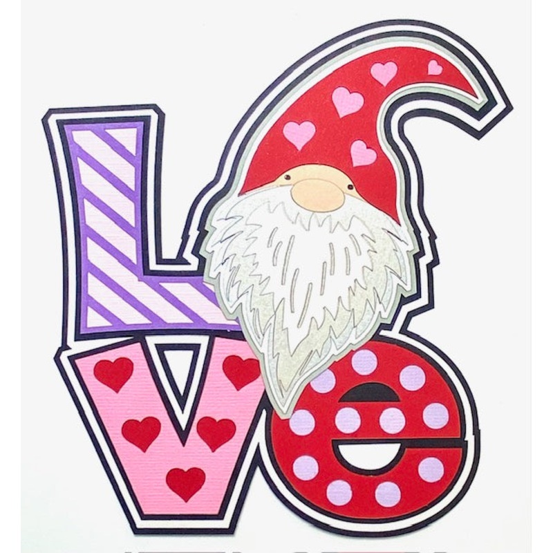 Love Heart Gnome