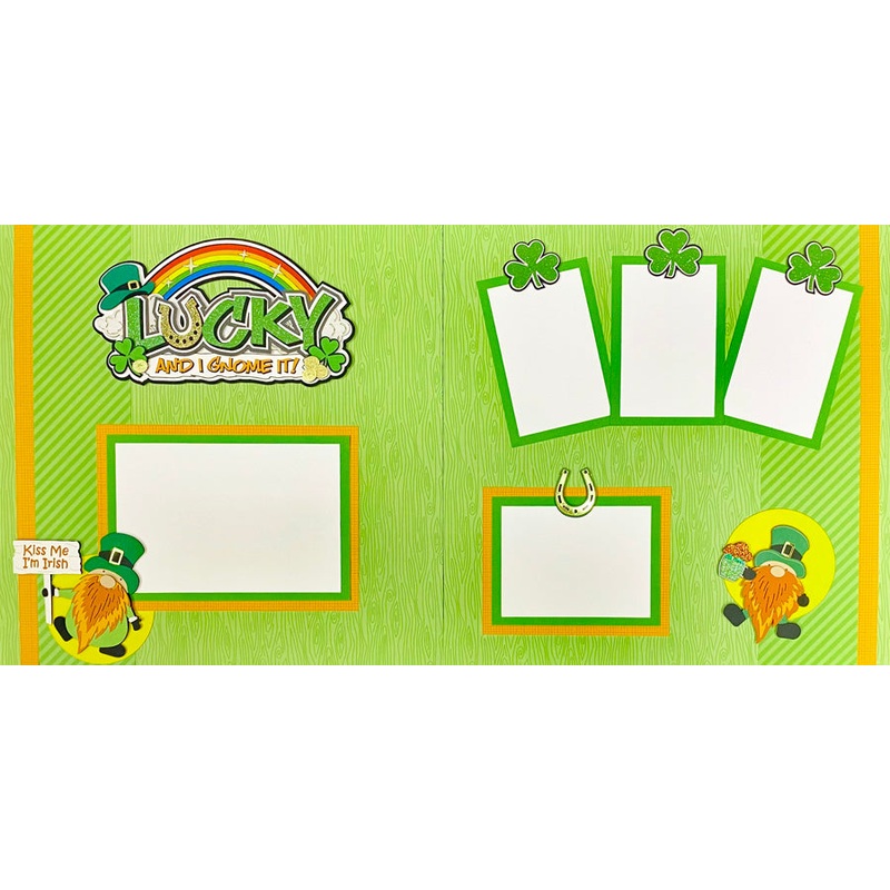 Lucky and I Gnome it Page Kit