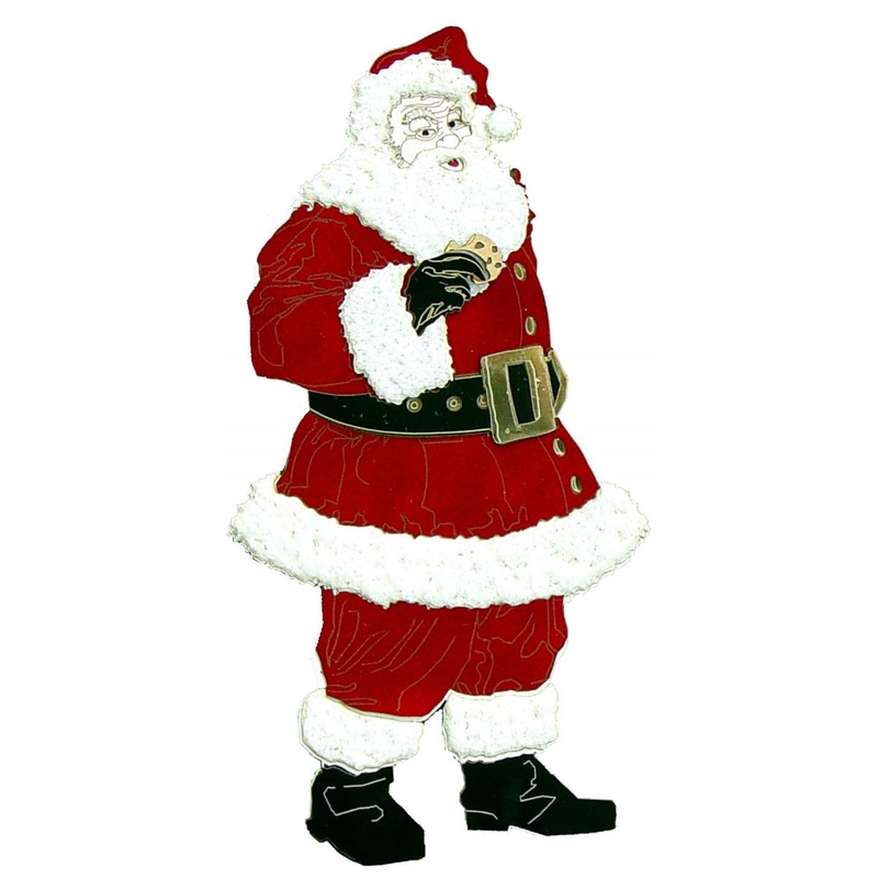 Santa with Cookie