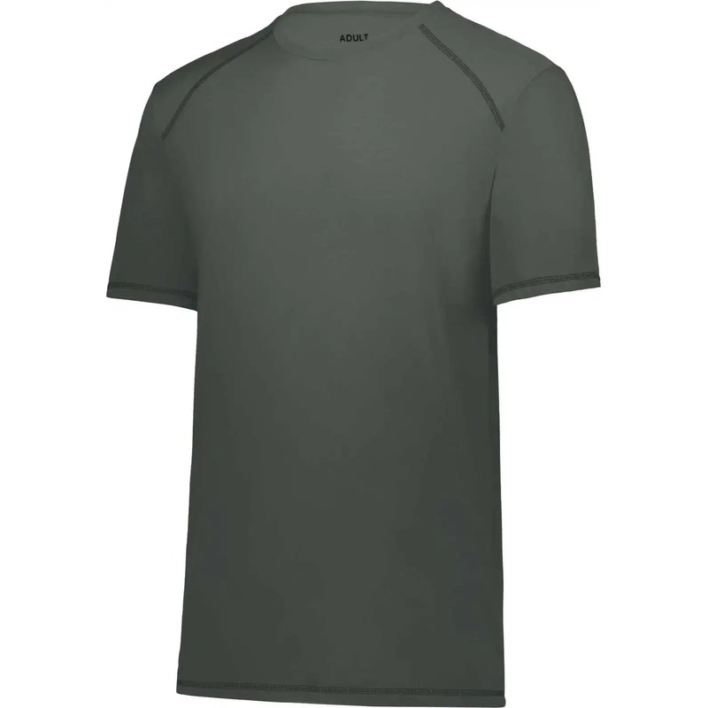 Augusta 6842 Super Soft-Spun Poly Tee – Iron