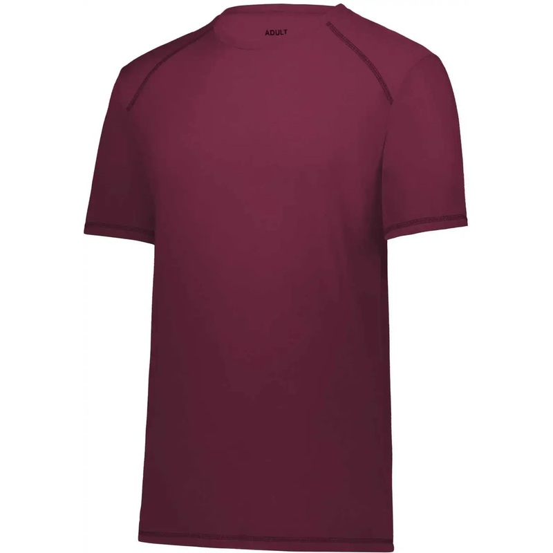Augusta 6842 Super Soft-Spun Poly Tee – Maroon