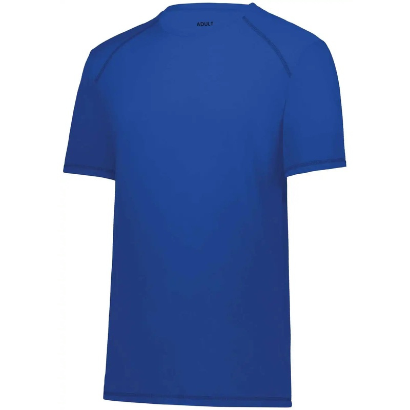 Augusta 6842 Super Soft-Spun Poly Tee – Royal