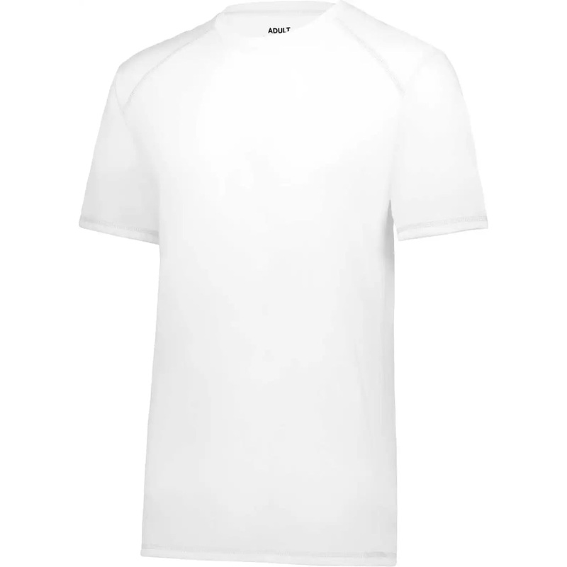 Augusta 6842 Super Soft-Spun Poly Tee – White