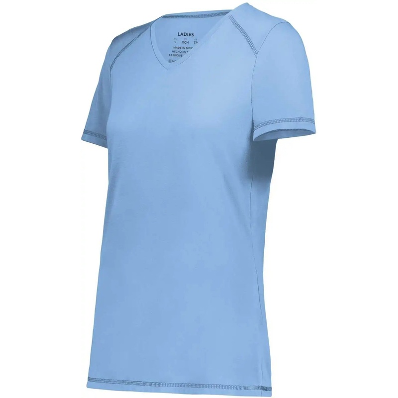 Augusta 6844 Ladies Super Soft-Spun Poly Tee – Lake