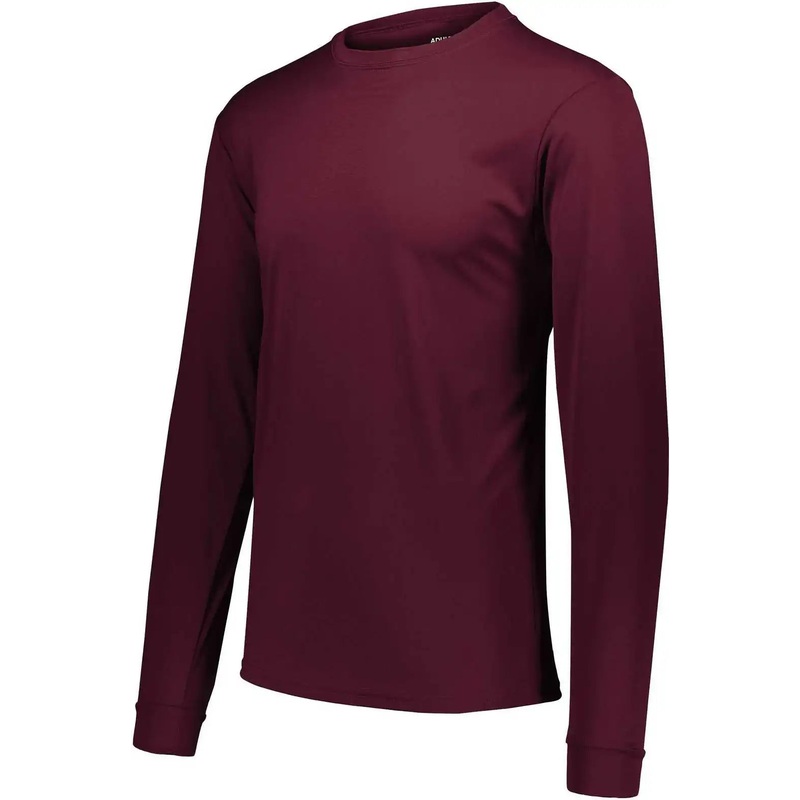 Augusta 788 NexGen Wicking  Long Sleeve Tee – Maroon