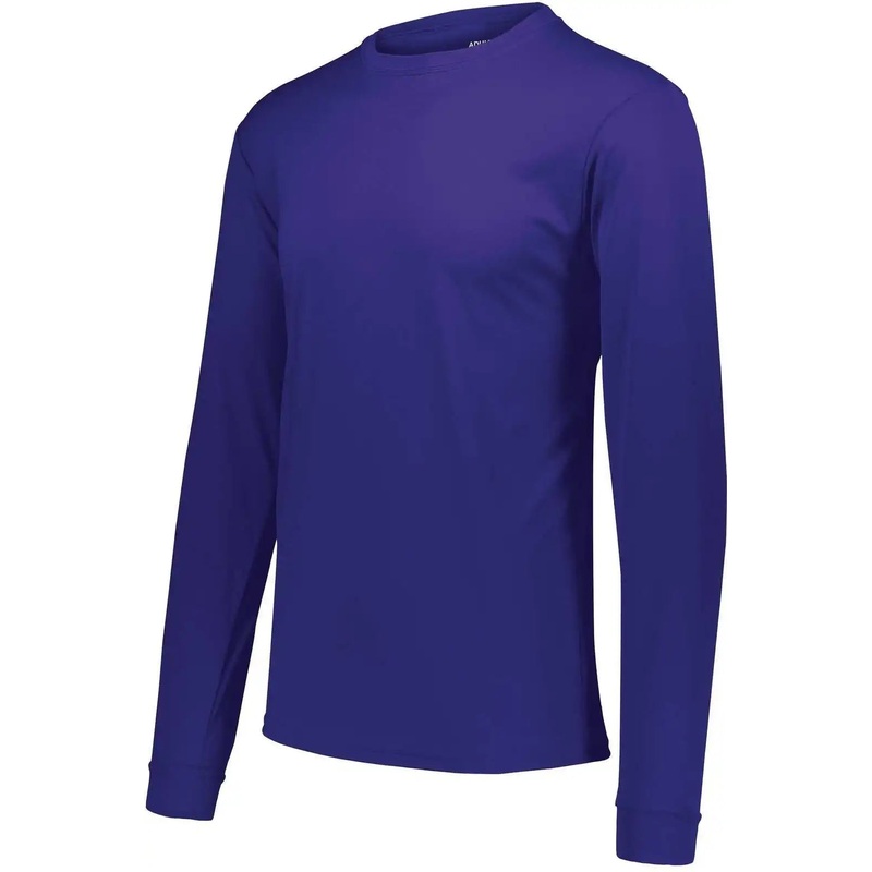 Augusta 788 NexGen Wicking  Long Sleeve Tee – Purple