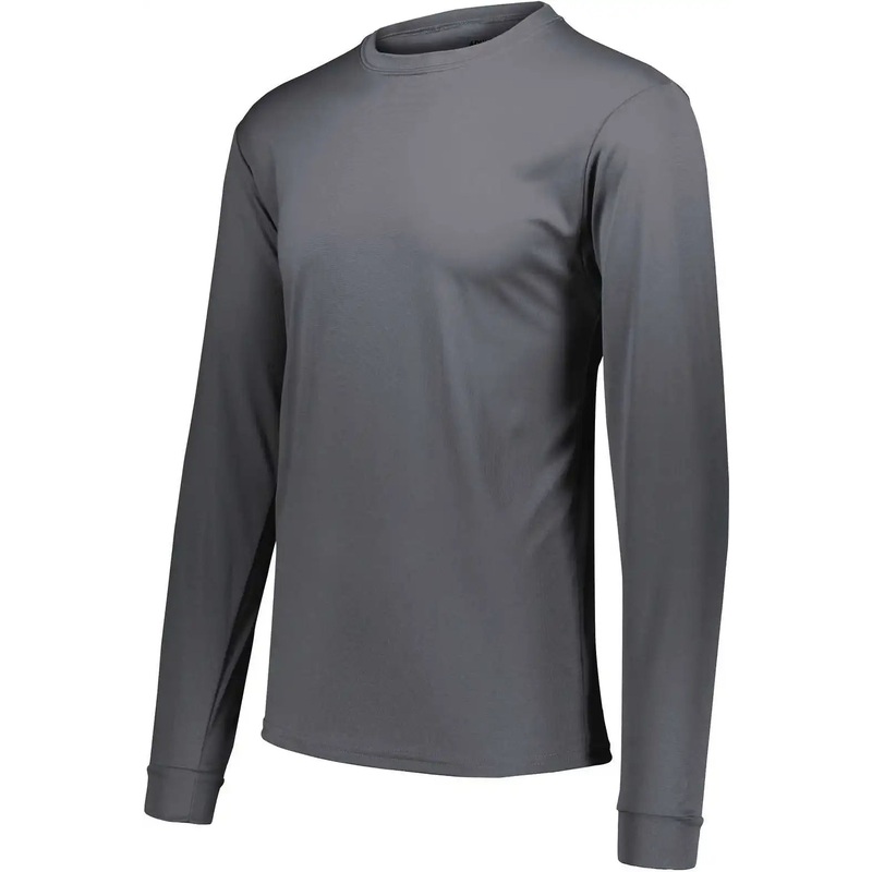 Augusta 789 Youth Wicking Long Sleeve T-Shirt – Graphite