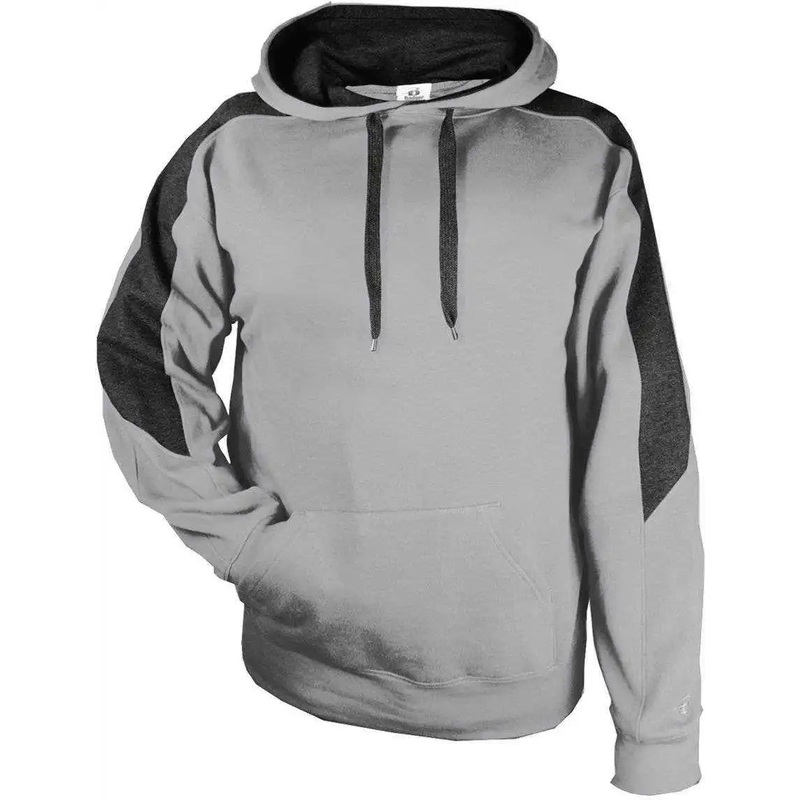 Badger Sport 1265 Saber Hoodie – Oxford Black