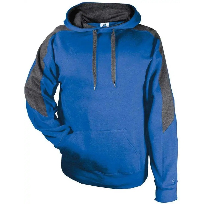 Badger Sport 1265 Saber Hoodie – Royal Charcoal