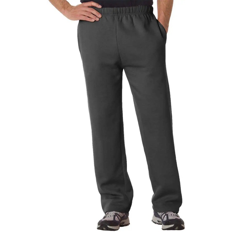 Badger Sport 1277 Open Bottom Fleece Pant – Charcoal