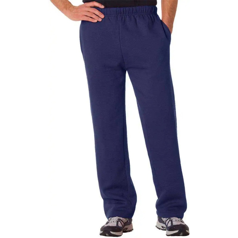 Badger Sport 1277 Open Bottom Fleece Pant – Navy