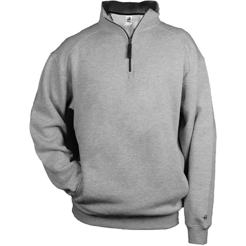 Badger Sport 1286 1/4 Fleece Pullover – Oxford