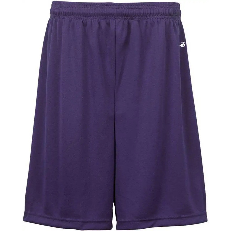 Badger Sport 2107 B-Core Youth 6 Short – Purple