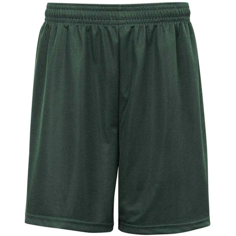 Badger Sport 2237 Youth. Mini Mesh Short – Forest