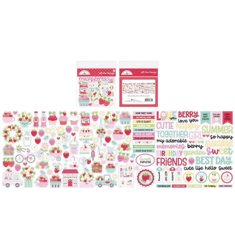 Doodlebug Design – Berry Sweet Collection – all the things