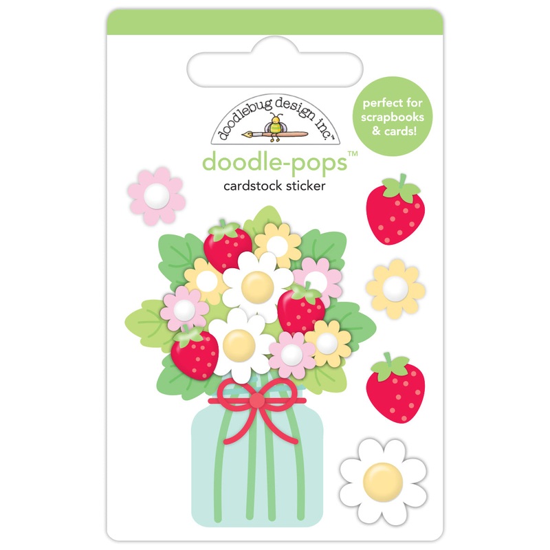 Doodlebug Design – Berry Sweet Collection – berry bouquet doodle-pop