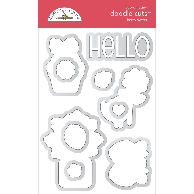 Doodlebug Design – Berry Sweet Collection – berry sweet doodle cuts