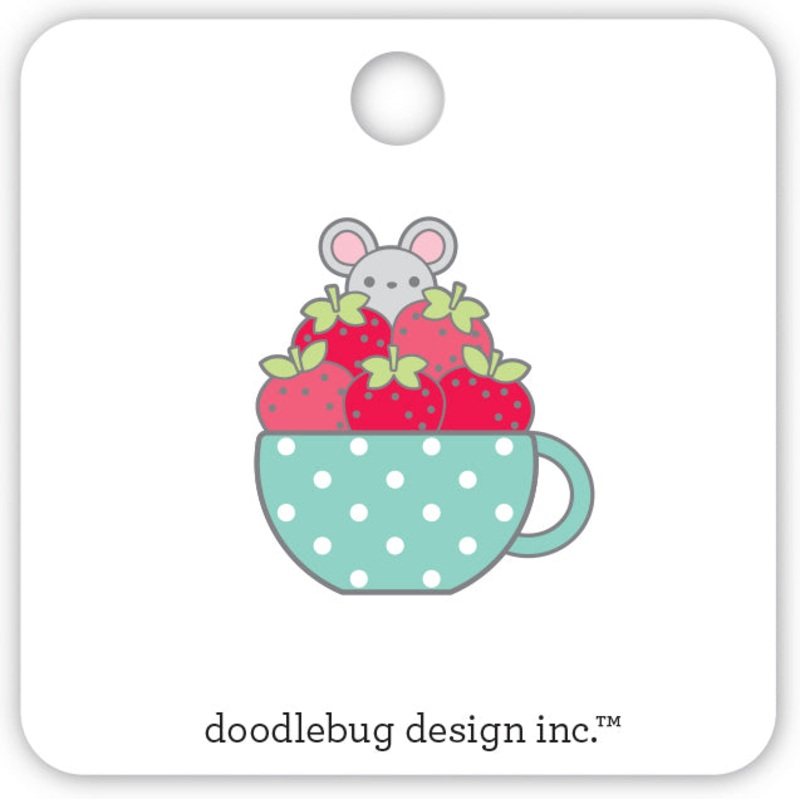 Doodlebug Design – Berry Sweet Collection – treat collectible pin