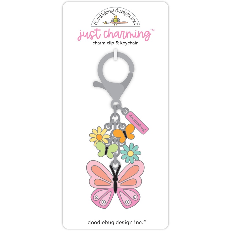 Doodlebug Design – Butterfly Kisses Collection – just charming clip