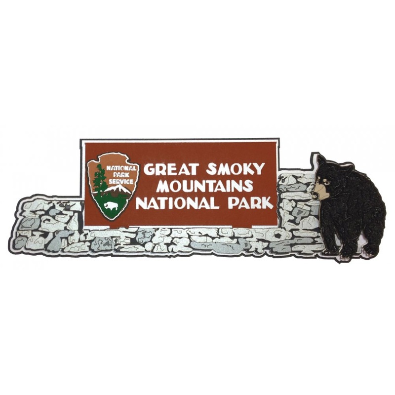 Great Smoky Mountains Rock Sign