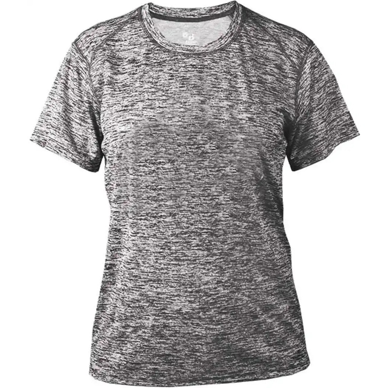 Badger Sport 4196 Blend Ladies Tee – Graphite Blend