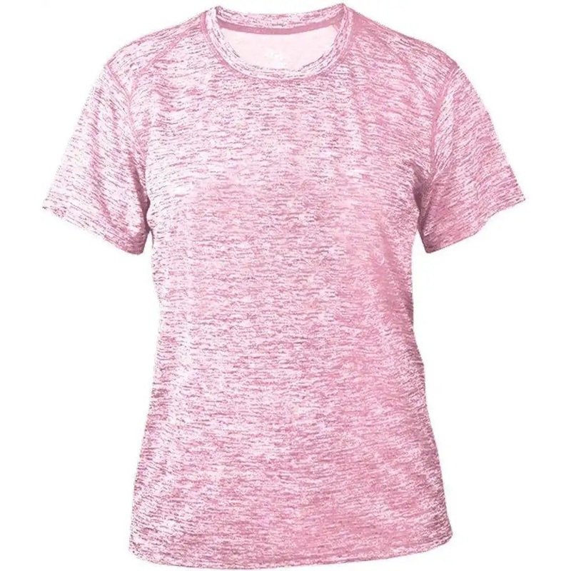 Badger Sport 4196 Blend Ladies Tee – Pink Blend