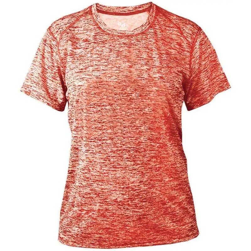 Badger Sport 4196 Blend Ladies Tee – Red Blend