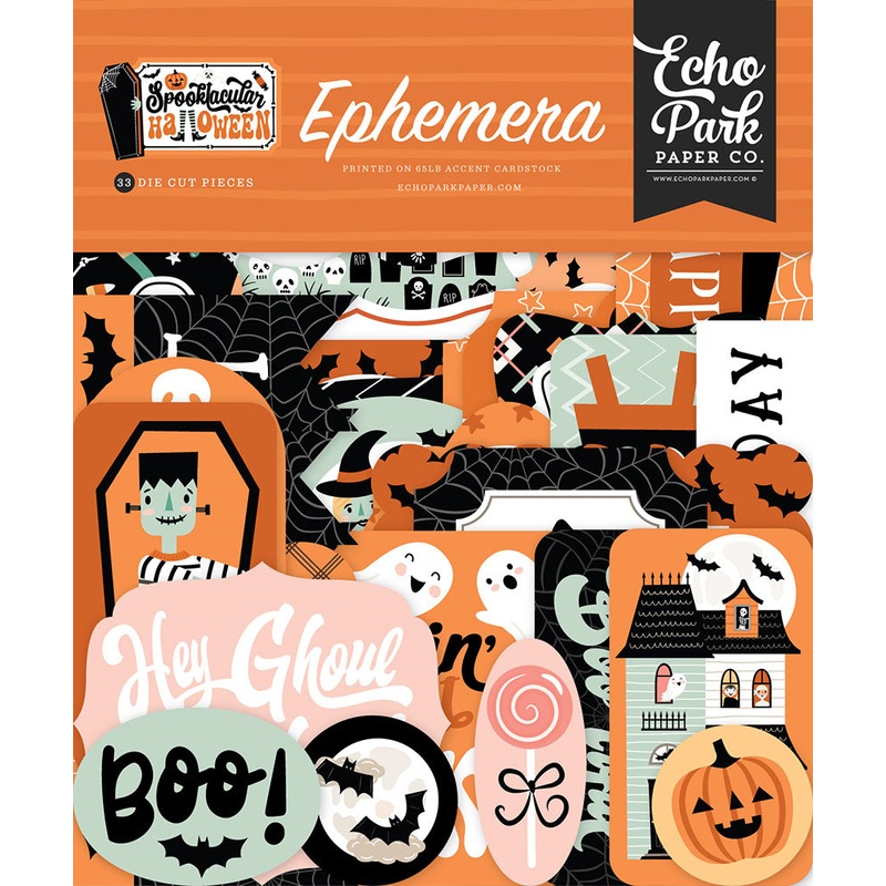 Echo Park – Spooktacular Halloween – Ephemera *LAST CHANCE*
